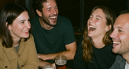 Happy couples using Tandem